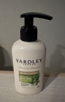 2x Yardley London Premium Body Lotion w/ Pump ALOE & AVOCADO, 8.4 oz BRAND NEW