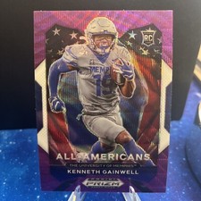 2021 Prizm Draft Picks All-American Purple Wave Kenneth Gainwell #194 Rookie RC