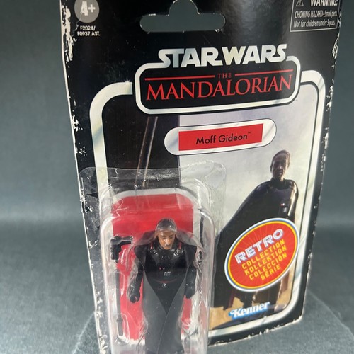 Star Wars Retro Collection Mandalorian Moff Gideon Action Figure 2020 Hasbro - Picture 20 of 22