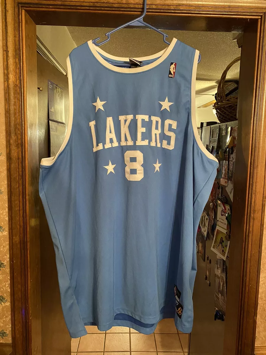 Lakers Authentic Kobe Hardwood Classics Blue Mvp Ftb Jersey | eBay