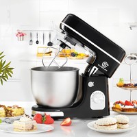 SUPERLEX 1300W Electric Food Mixer Stand Stainless Steel Mixing Bowl Dough Hook