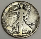1916 50c Walking Liberty Half Dollar Silver Coin