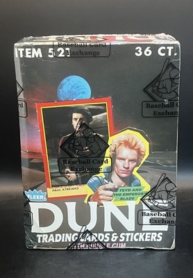 1984 Fleer DUNE Trading Cards UNOPENED Wax Box (36 packs)  BBCE Wrapped Sealed!