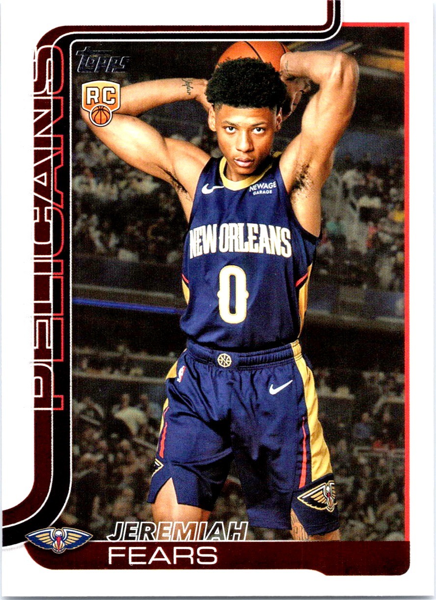 2025-26 Topps #207 Jeremiah Fears