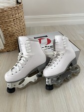 Jackson Atom Ultima Finesse Inline Figure Roller Skates Size 4