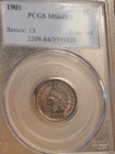 1901 Indian Head Penny MS64 RB