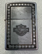 Harley Davidson Motor Company 2001 Zippo Lighter, Works