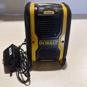 Dewalt DCR006 Bluetooth Speaker 20V & 12V Cordless, AC Corded USB MAX