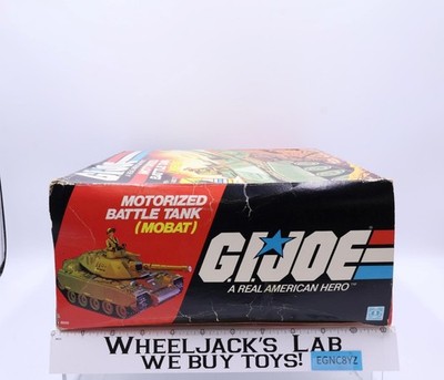 MOBAT Motorized Battle Tank Complete W/Box GI Joe 1982 Hasbro