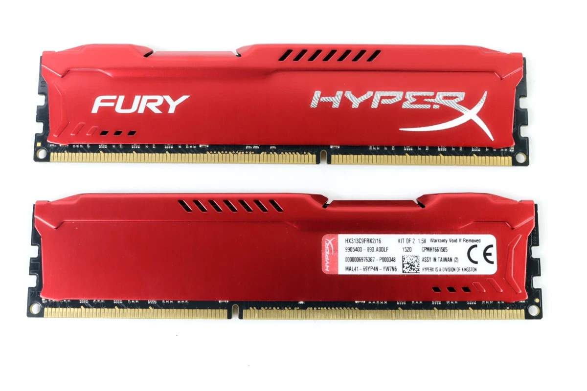 2 X Kingston 16GB DDR3 PC3-8500 1066Mhz - Mémoire ECC - KTM-SX310Q/16GB (Lot De 2 Barrettes)