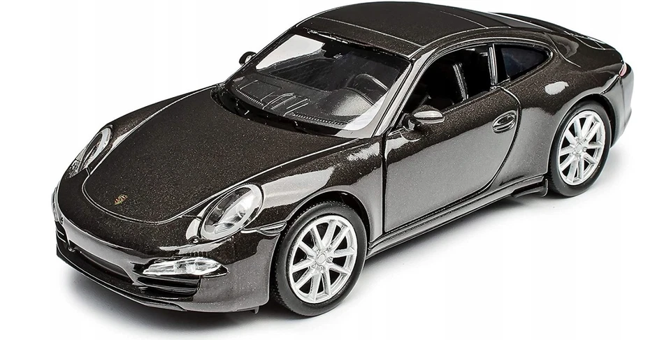 Welly Porsche 911 Carrera S Graphite 1:34 1:39 Scales 4.5 Inch US DUTIES PAID - Image 2 of 2