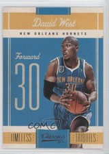 2010-11 Panini Classics Timeless Tributes Silver 169/250 David West #10 0j6
