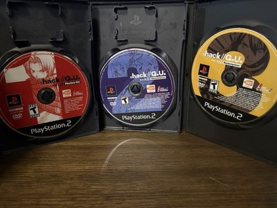 BANDAI NAMCO .hack G.U. Vol. 1-3 PS2 RPG T-Teen NTSC 2006 Manual