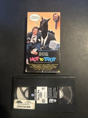 Hot To Trot VHS 1988 BOB GOLDTHWAIT, DABNEY COLEMAN Rare Cult Comedy John Candy 