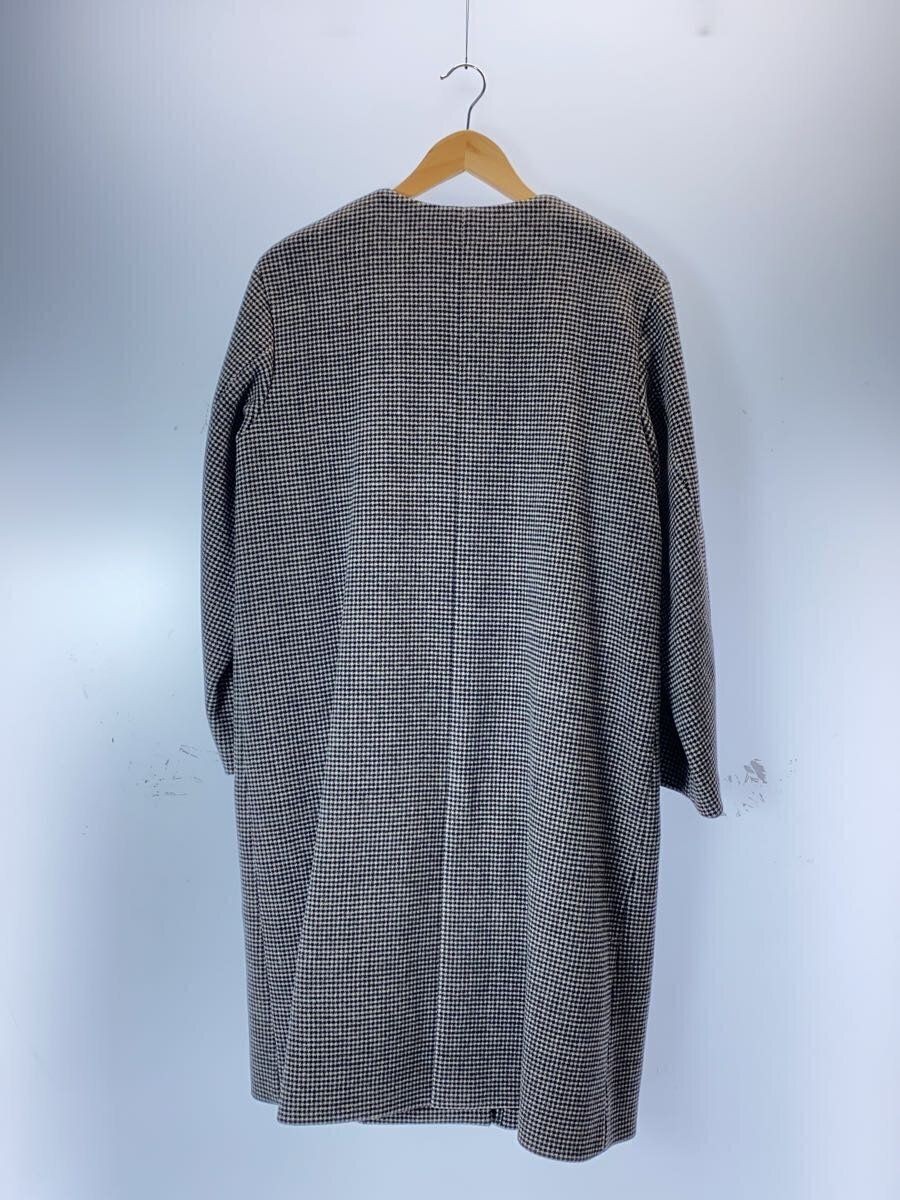 ALTRA Cappotto BAYCREW'S altro senza colletto 36 lana grigio pied de poule