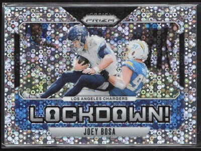 2024 Panini Prizm #4 Joey Bosa Lockdown No Huddle Prizm Los Angeles Chargers
