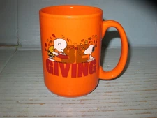Peanuts Snoopy & Charlie Brown "Be Giving" Mug