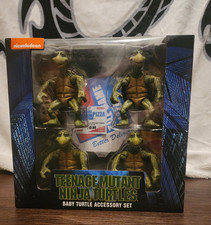 NECA Teenage Mutant Ninja Turtles BABY TURTLE ACCESSORY SET 2018 - NEW IN BOX