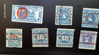lot of postal history blue revenue tax stamps playing cards assortment — photo 3