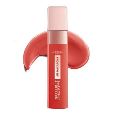 L'Oreal Les Macarons Ultra Matte Liquid Lippenstifte - 834 Infinite Spice
