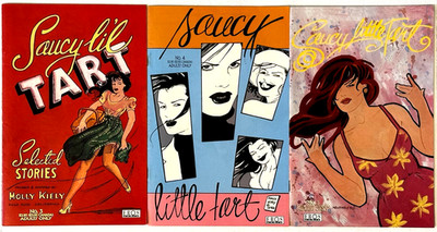 Saucy Lil Tart #3 4 5 Three Books LOT Comics 1996 Fantagraphics Books