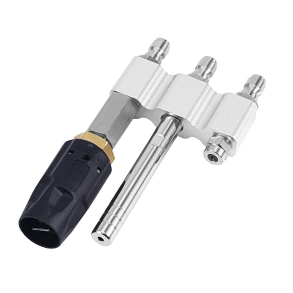 3 in 1 Stainless Steel Adjustable Pressure Washer Nozzle