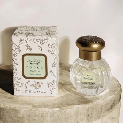 TOCCA Giulietta Eau De Parfum Splash Travel Mini 0.17 Fl oz/ 5ml | NEW & FRESH