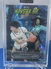 Nate Ament 1/1 2025 Wild Card Monster Hit Blue Foil Tennessee Volunteers NCAA