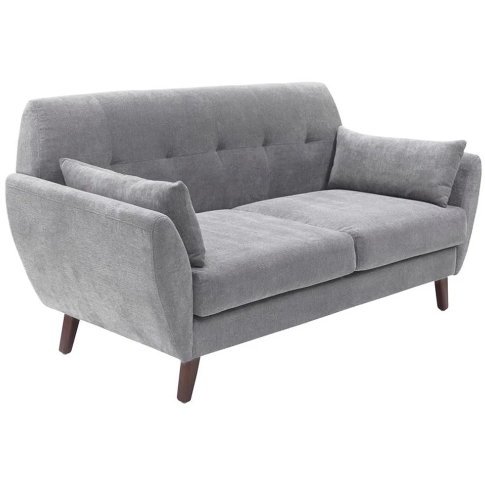 Sofá loveseat Serta Artesia Collection 61" en gris humo Foto 2 de 4