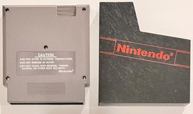 Clu Clu Land (Nintendo NES, 1985) Authentic 5 Screw Cart Only w/ Black Sleeve