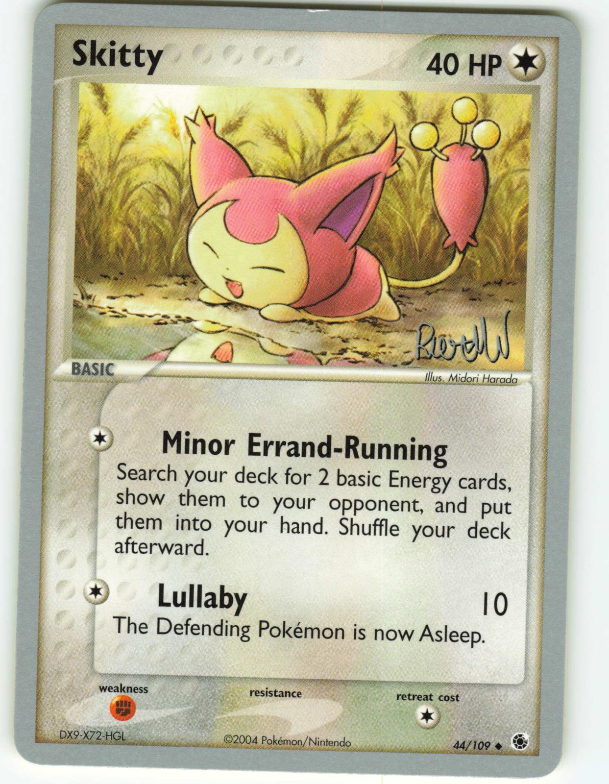 Skitty - World Championships 2004 - 44/109 Ruby & Sapphire - Pokémon TCG