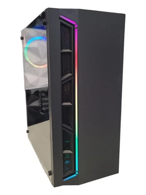 NVIDIA + INTEL ETC. VERBAUT Gaming PC AMD Ryzen 5 5500 16GB RAM SSD NVIDIA RTX 2060 Windows 11