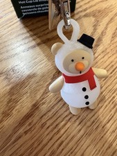 RARE Starbucks OPENED Surprise 2025 Bearista Key Chain -LMTD EDITION- SNOWMAN