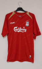 Liverpool Home Shirt 05/06 Champions League Gerrard Authentic Men’s Medium Top
