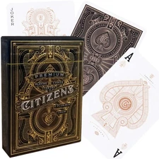 Bürger Premium Playing Cards Deck Theory 11 Gold Magic Tricks Sealed USA New
