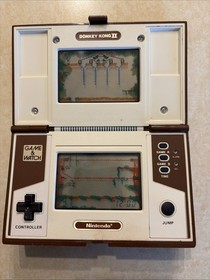 Nintendo Donkey Kong II Multi-Screen Game and Watch 1983 JR-55 Great Condition