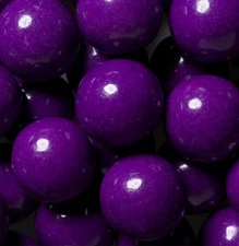 Bayside Candy 1" Large Gumballs - Colored Gumball 1 Count (Pack of 1), Purple 