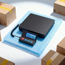 TJOY Digital Shipping Scale, 110 lbs . Heavy Duty Postal Scale with Timer, Tare