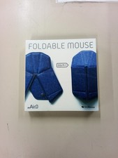 myAir.0 OriMouse Foldable Wireless Mouse Portable Bluetooth Royal Blue New