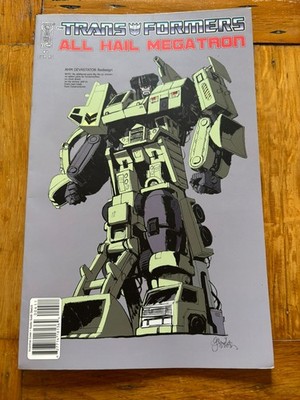 Transformers - All Hail Megatron Vol.1 # 4 Incentive Cover - 2008