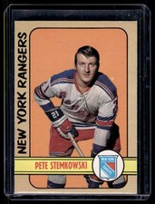 1972-73 O-Pee-Chee Hockey Pete Stemkowski.. #78