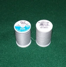Coats & Clark, Dual Duty All Purp Polyester Thread, 250 yds, Dark Silver (0520)