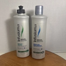 Infusium 23 Moisture Replenisher Step 3 Conditioner and Repair Shampoo 