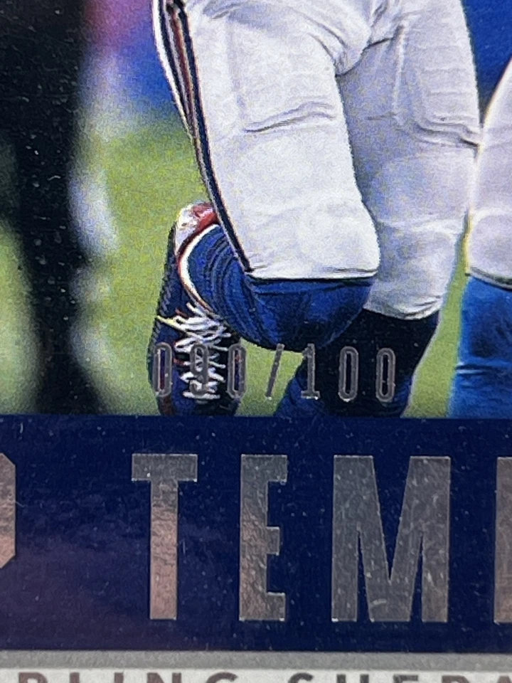 2017 Panini Donruss - Up Tempo Sterling Shepard #6 Holo /100 - Image 3 of 3