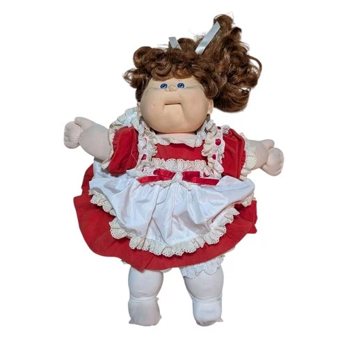 Cabbage Patch Talking Kid Vintage Doll  1987  Red Curls  Not Tested