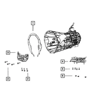 Genuine Mopar Power Plant Bending Collar 4666159AB