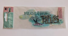 Jolee's Vacation Bliss Scrapbooking Title Sticker