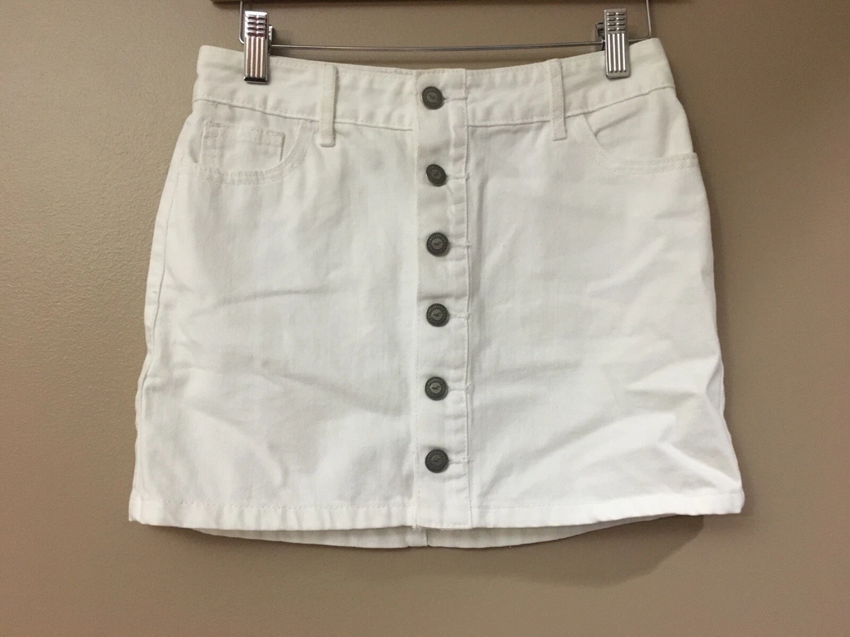 Hollister button down clearance skirt