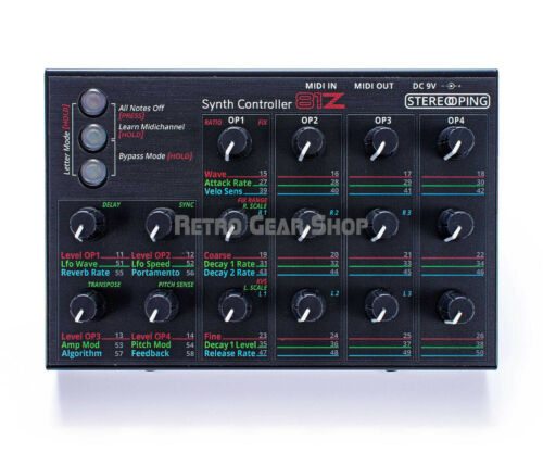 Stereoping CE-1 81Z Midi Controller for Yamaha TX81Z Rare Vintage Synth - Picture 2 of 8