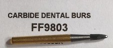 T & F #9803 GOLD Fine Polishing Burs 30 Blade Carbide 10pk Made in The USA